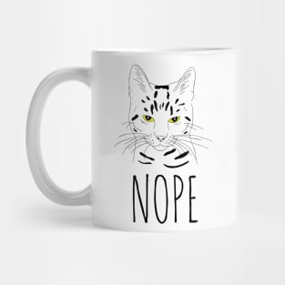 cat nope Mug